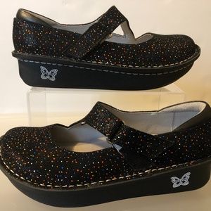 Never worn Alegria sparkles size 6 unique